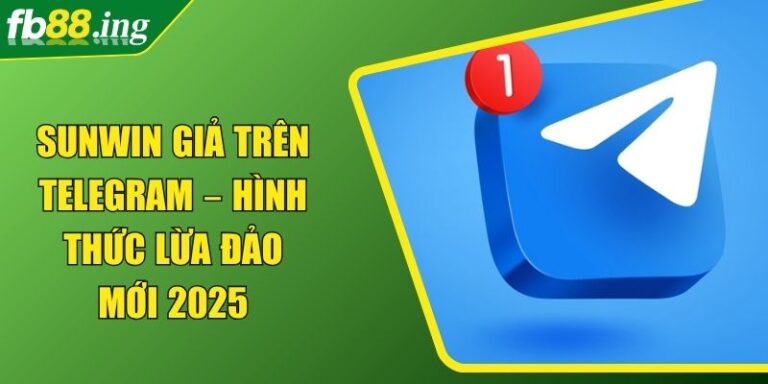 Sunwin giả trên Telegram